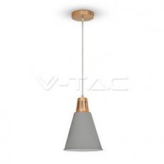 Závěsné svítidlo V-TAC Modern Red Copper Sand Grey d220 VT-75206