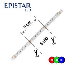 LED pásek 120LED/m, 3535, IP20, RGB, 24V, 5m FK TECHNICS 4739142-63