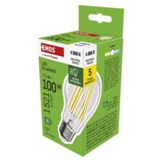 LED žárovka Filament A60 A CLASS E27 7,2W (100W) 1521 lm neutrální bílá