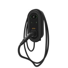 Chytrá nabíjecí stanice EV 7,4kW, 3.8'' LCD, LAN, WiFi, RFID, 6,5m kabel, Typ2