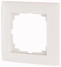 CRAZ-01/01 Rámeček Eaton 55x55 lesklý bílý Eaton 126066