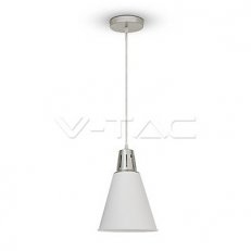 Závěsné svítidlo V-TAC Modern Chrome Sand White d220 VT-75206