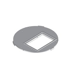 instalační rámeček pro BODO 1x230V a 1xLAN PUK GROUP UARM-3-1 118