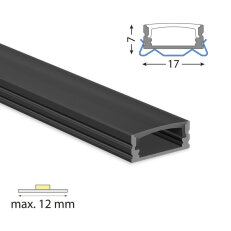 Černý difuzor pro PH2 2m MCLED ML-761.538.74.2