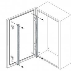 Dveřní příčníky pro příslušenství V=600 mm (2 ks) ABB TS6009