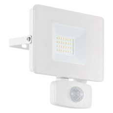 Venkovní reflektor FAEDO 3 LED 20W SENSOR bílá 21W IP44 EGLO 33157