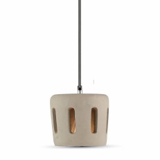 Závěsné svítidlo V-TAC Concrete+Lampshade 200/200mm VT-7202