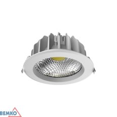 Downlight LED FALED 30W 4000K 2250lm IP40 bílá BEMKO 105140