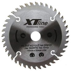 Kotouč pilový profi 255x30/80 zubů,trapézové XTLINE TCT25580