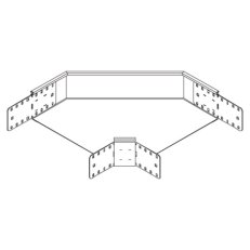 Kabelrinnen-Bogen 90° PUK GROUP RB 110-40S