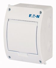 Eaton 281649 Rozvodnice NA omítku,bílé plast.dveře,1řada,5modulů BC-O-1/5-TW-ECO