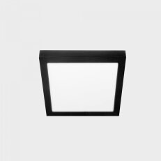 DISC SLIM SQ stropní svítidlo černá 6 W 3000K fázové stmívání KOHL LIGHTING