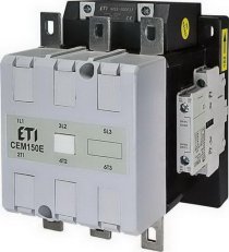 Motorový stykač ETI CEM150E.22-415V-50/60Hz, 3p, 3xNO+2x (1xNO+1xNC),225A/150A