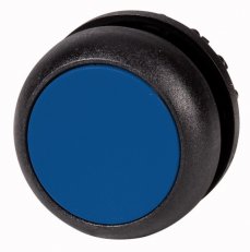 Eaton M22S-DL-B Prosvětlená ovládací hlavice, bez aret, kroužek černý, modrá