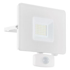 Venkovní reflektor FAEDO 3 LED 30W SENSOR bílá 31W IP44 EGLO 33158