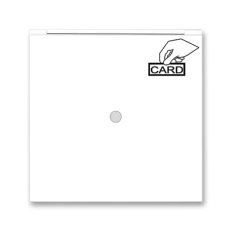 Kryt vypínače kartového s průzorem 3559M-A00700 03 bílá Neo ABB