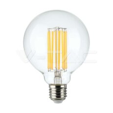 LED žárovka V-TAC 6W Filament Patent E27 G95 Warm White VT-1993