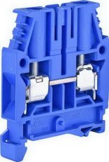 Řadová svorka ESC-CBC.6, 1000V, 6mm2, modrá, montáž na DIN lištu ETI 003903046