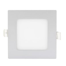 LED svítidlo PODHLED, čtvercové,  6W, 4500 K, stříbrné FK TECHNICS 4737855