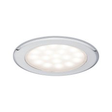 LED nábytkové vestavné svítidlo kruhové 2ks sada 2x2,5W chrom 999.20 99920