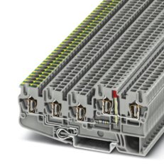 STIO 2,5/4-PE/2B/L-LA24RD/O-M Instalační svornice ochranného vodiče 3209170