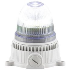 Svítidlo signální OVOLUX LED 90/240 V, AC, IP65, M16, čirá, světle šedá 38816