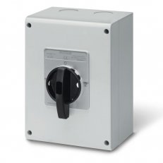 Průmyslový přepínač ISOLATOR plastový 40A 4P IP65 standard SCAME 590.GE4005-C