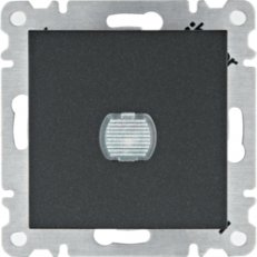 Stmívač pro krátkocestné ovládání, černá mat HAGER WL4033