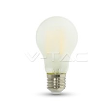 LED žárovka V-TAC 7W Filament E27 A60 A++ Frost Cover Warm White VT-2047