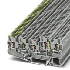 STIO 2,5/4-PE/2B/L-LA24GN/O-M Instalační svornice ochranného vodiče 3209183