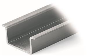 Ocelová nosná lišta 35x15mm Tloušťka 1,5mm stříbrná WAGO 210-114