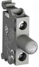 MLBL-06BW Blok s bílou LED 220VDC zadní montáž ABB 1SFA611621R2065