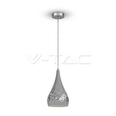 Závěsné svítidlo V-TAC Chrome Holder d180 VT-8180