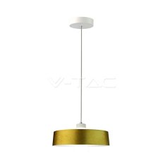 Závěsné LED svítidlo V-TAC 7W (Acrylic) Gold Lamp Shade O340 Warm White  VT-766