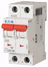 Jistič Eaton PL7-C10/2-DC 10A 2-pólový (10kA) 264900