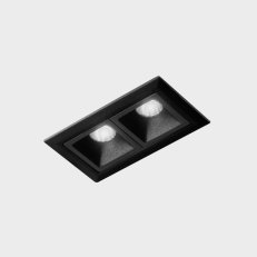 NSES Recessed with Frame Black-Black 4 W