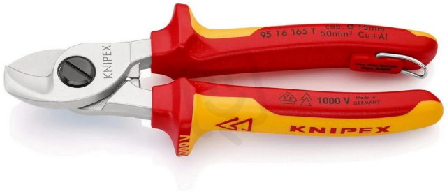 Kabelové nůžky 165 mm KNIPEX 95 16 165 T