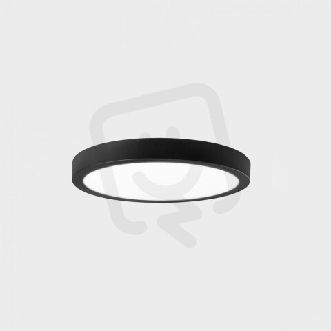 DISC SLIM stropní svítidlo černá 24 W 4000K PUSH KOHL LIGHTING