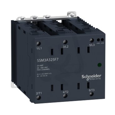 3fázové SSR 600 V AC 25 A 4-32 V DC SCHNEIDER SSM3A325BD