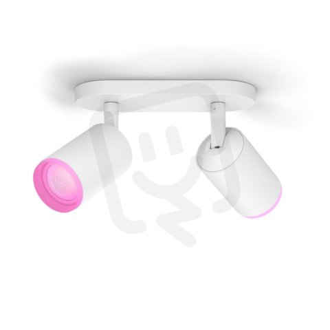 Philips Hue WACA RGB Fugato 2-spot spot bílá GU10 700lm