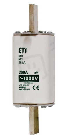 Nožová pojistka NH1 aM 80A/1000V ETI 004184434