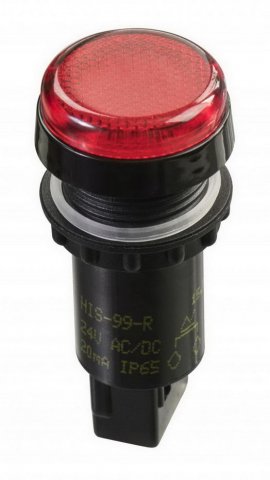 Indikační signálka HIS-99 O 110DC d22mm Eleco VEP CZ 869014