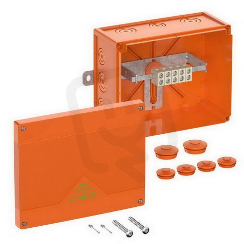 Kabelový rozbočovací box WKE 6-5x6mm2 oranžová IP66 E30-E90 SPELSBERG 86650601