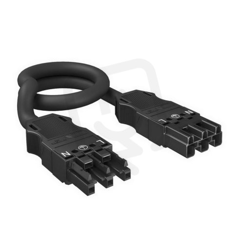 OBO VL-WIN 3P2.5 8SW Propojovací kabel 3x2,5mm zásuvka-zástrčka