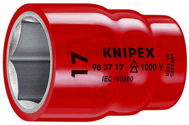 Nasazovací nástrčný klíč, s vnitřním čtyřhranem 3/8'' KNIPEX 98 37 17