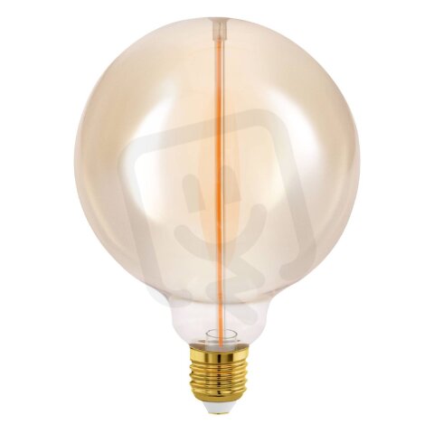 Světelný zdroj LM-E27-LED G125 2W 1800K AMBER EGLO 110365