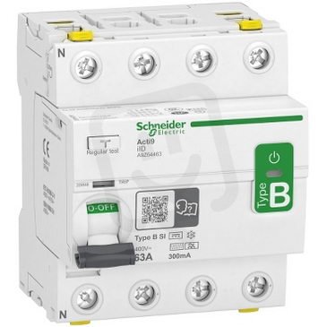 Proudový chránič iID 4P 63A 300mA typ B-SI 400V SCHNEIDER A9Z64463