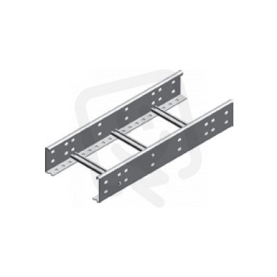 Kabelová lávka, bočnice 100 mm, šíře 100mm, tloušťka 1, 5mm, 3m, Sendzimir