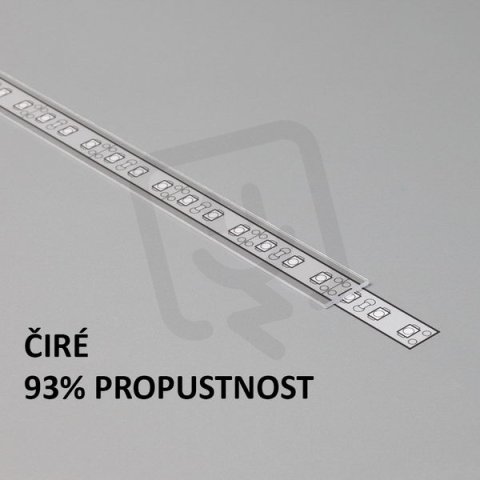 FKU-PJ-1M-CL Plexi J čiré pro FKU13,14,18, 1m FK TECHNICS 4738732