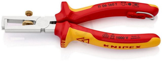 KNIPEX Odizolovací kleště S otevírací pružinou, univerzální 160 mm